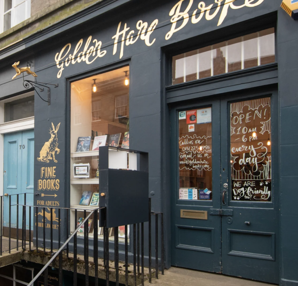 Libreria Edimburgo golden hare books
