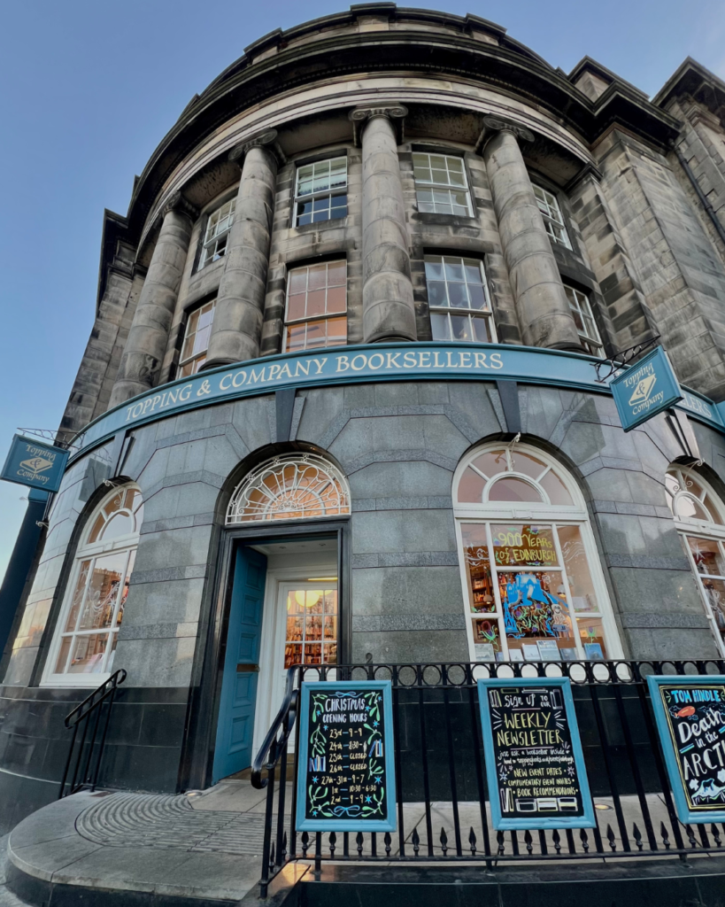 Topping and company libreria edimburgo